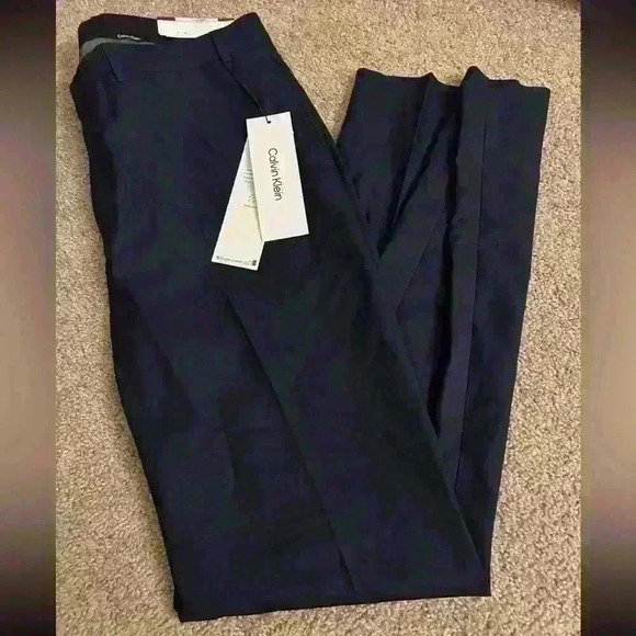 Calvin Klein Jerome navy dress pant men’s size 40Wx34L NWT - Picture 1 of 3